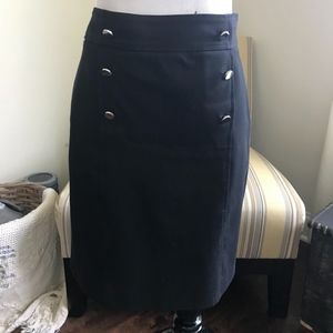 Banana Republic classic skirt Black